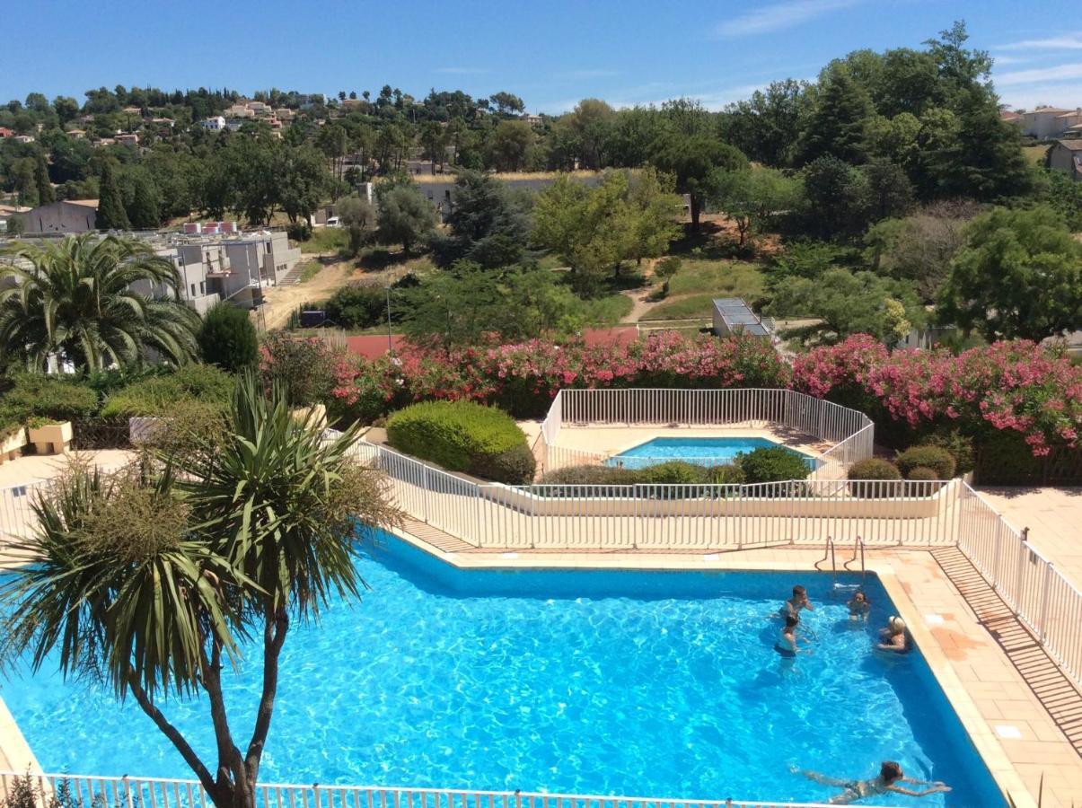Au Calme Dans Hameau Fleuri Joli Studio 3 Pers Piscine Parking Wi-Fi Ванс Екстер'єр фото